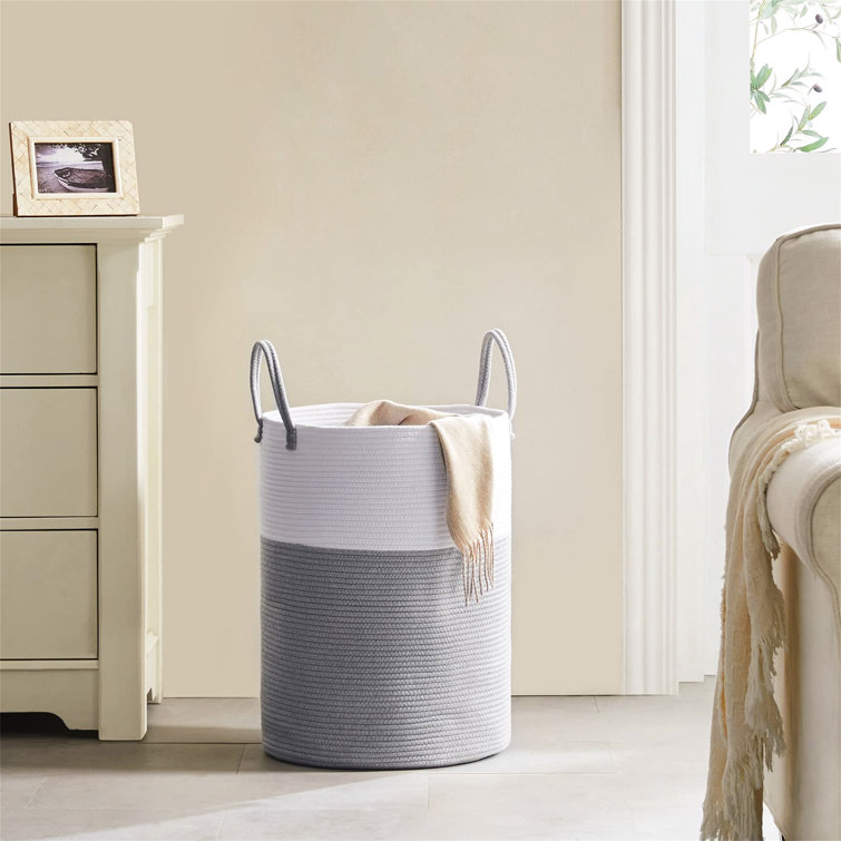 Bay Isle Home Woven Laundry Basket Wayfair.co.uk